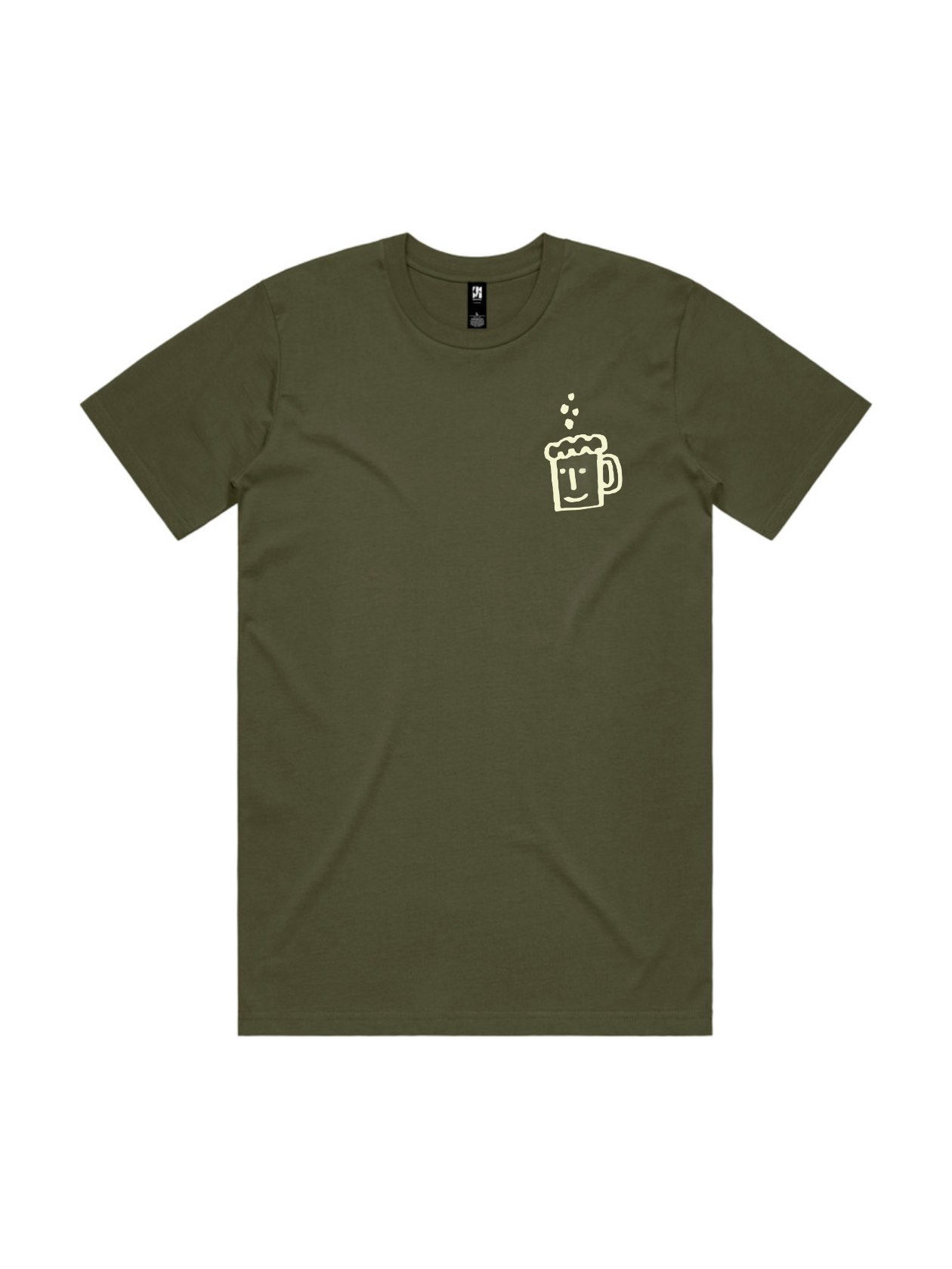 Product mockup — front