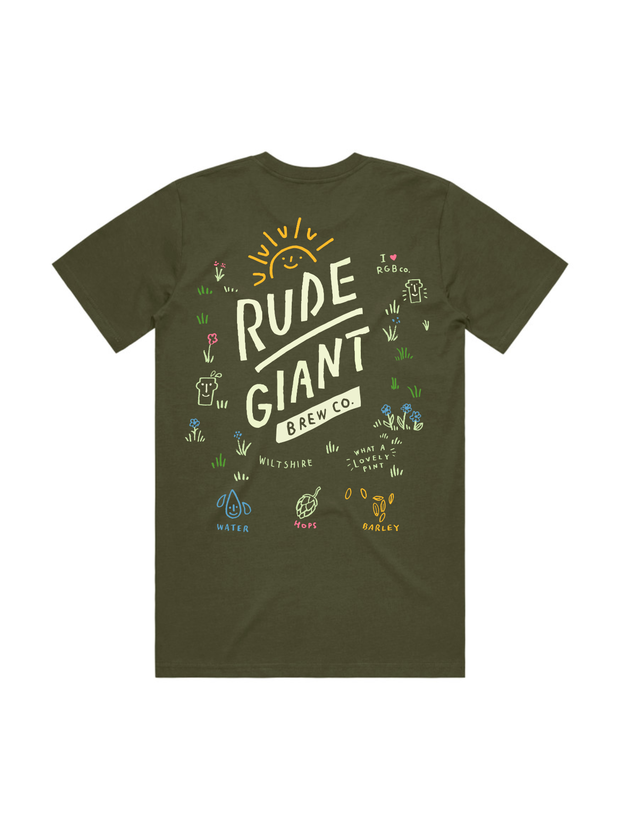 Product mockup — back
