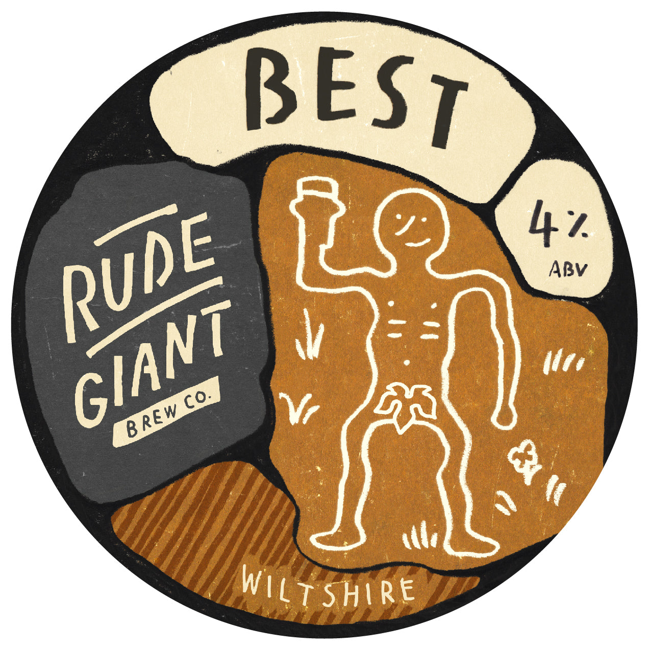 Rude Giant Ale | 10L Bag in Box | Free Delivery to SP and BA12 postcodes